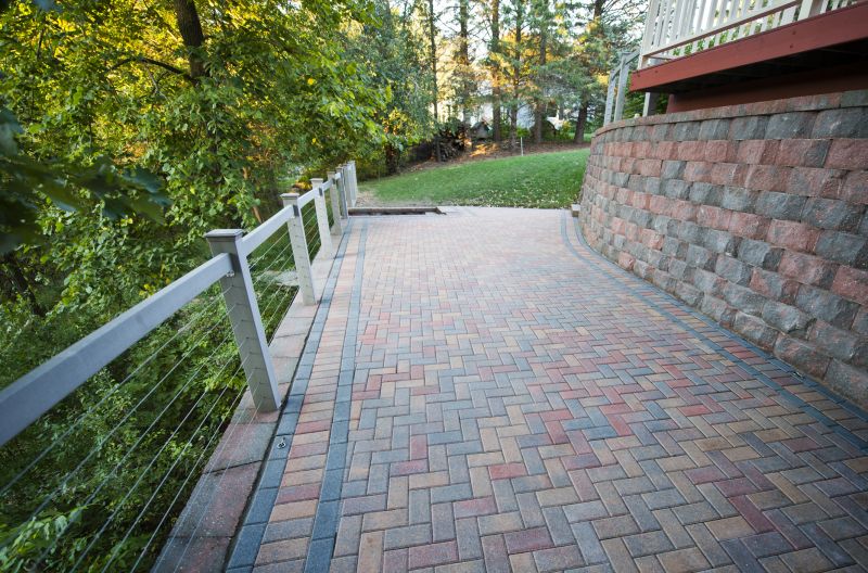 Brick Hardscape Installation in Framingham, MA