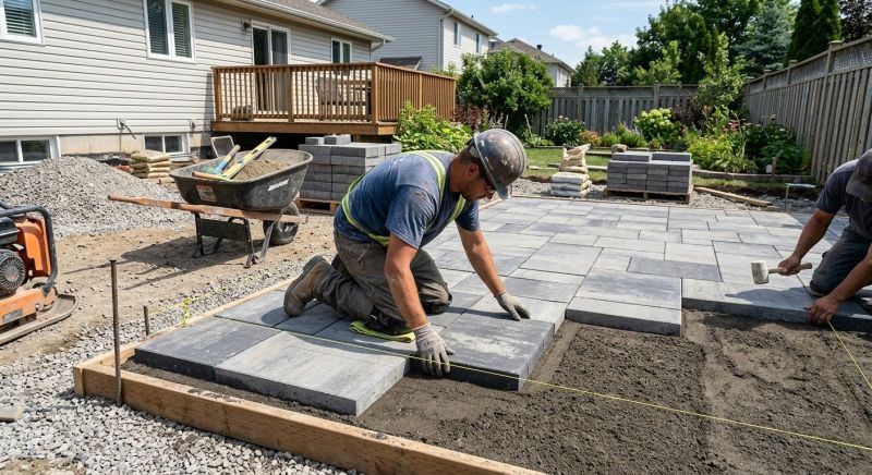 Cement Pavers Installation in Norwalk, CT