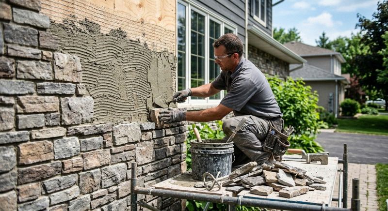 Artificial Stone Installation in Cleveland, OH
