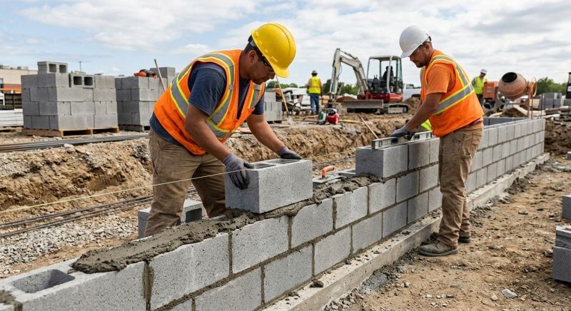 Block Wall Installation in Boston, MA