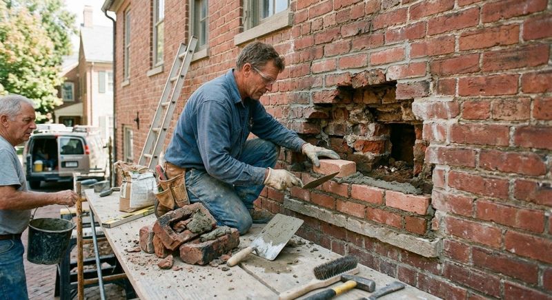 Brick Hardscaping Installation in Fairfield County, CT
