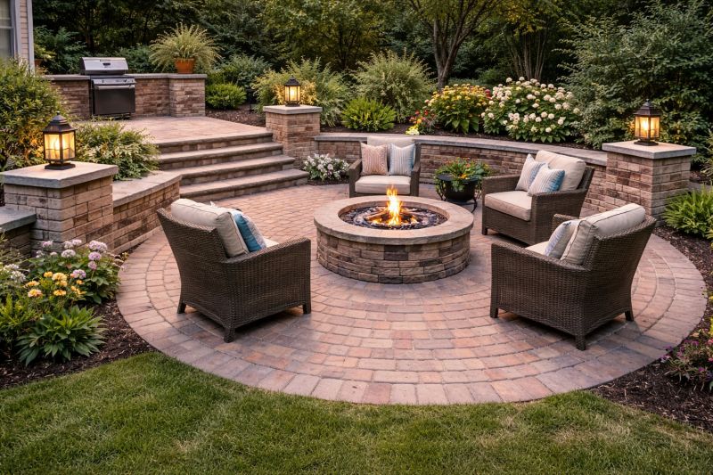 Brick Patio Installation in Stamford, CT