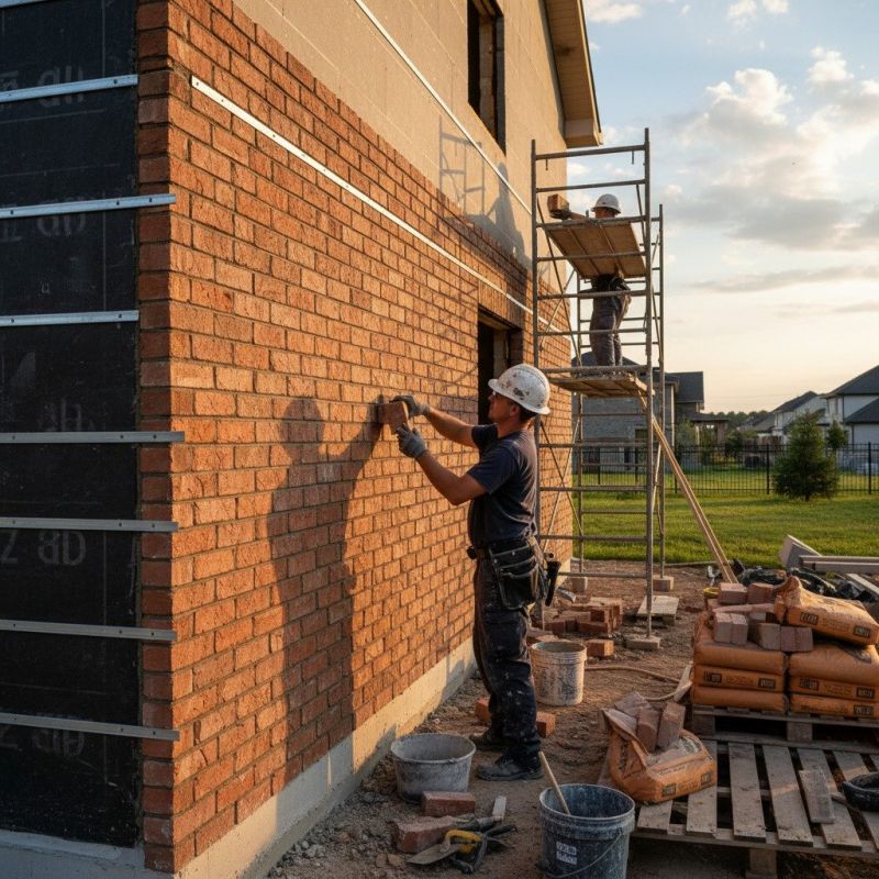 Brick Veneer Siding Installation in Napa, CA