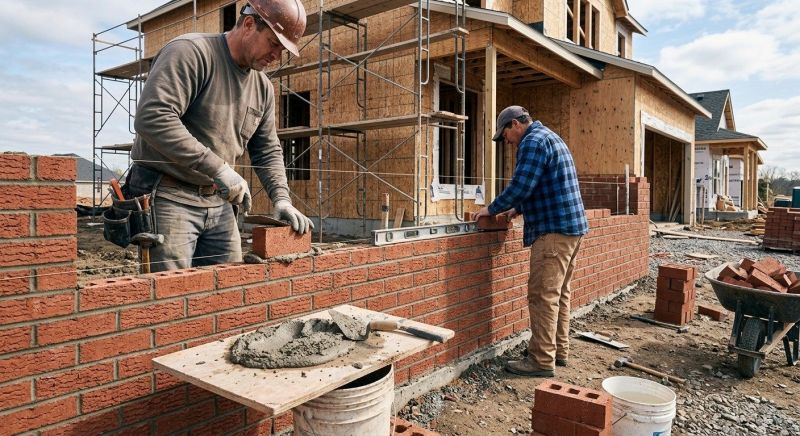 Brick Wall Installation in Fairfield County, CT