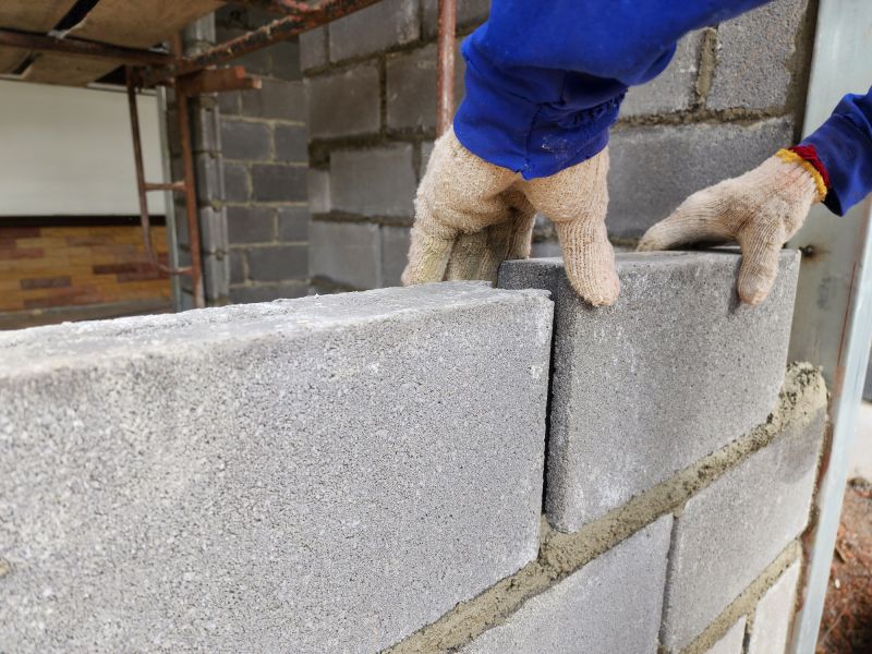 Concrete Blocks Installation in Boston, MA