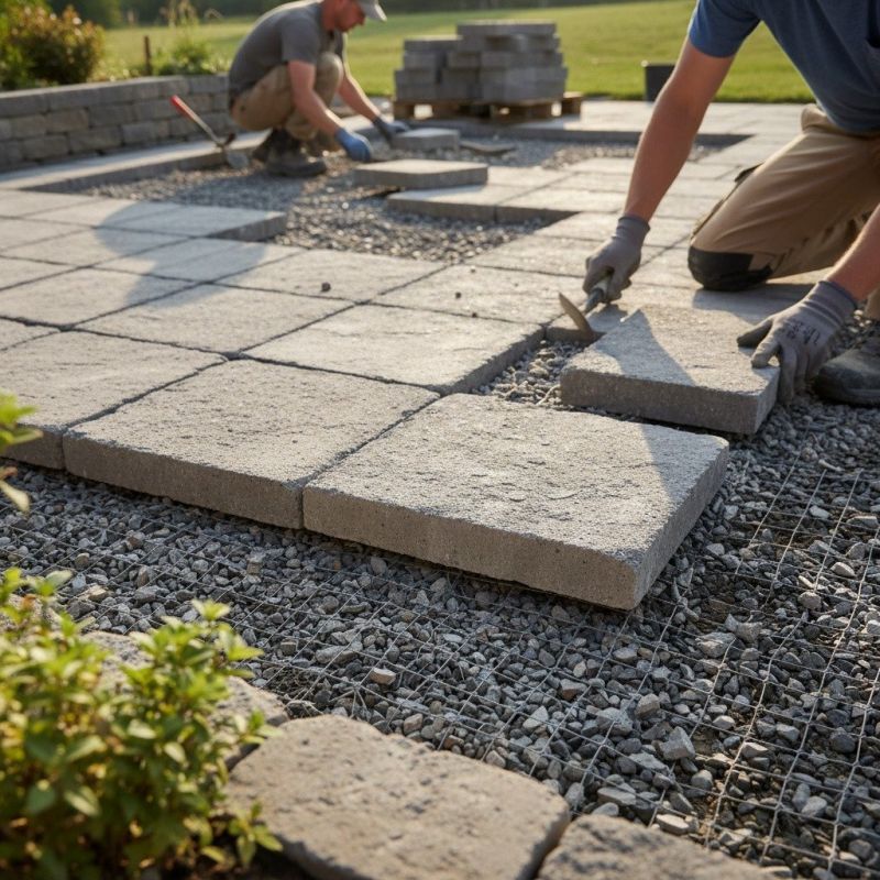Concrete Pavers Installation in Boston, MA