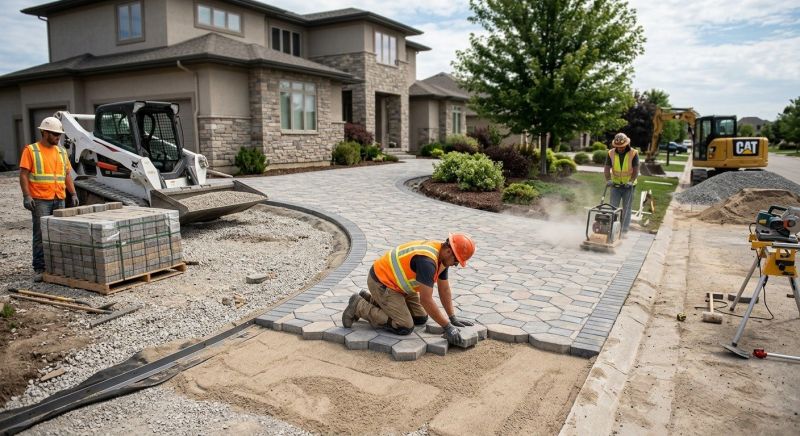 Driveway Pavers Replacement in Denver, CO