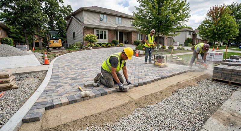Paver Driveway Installation in Salt Lake City, UT