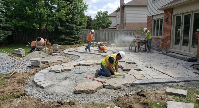 Pavers Hardscaping in Boston, MA