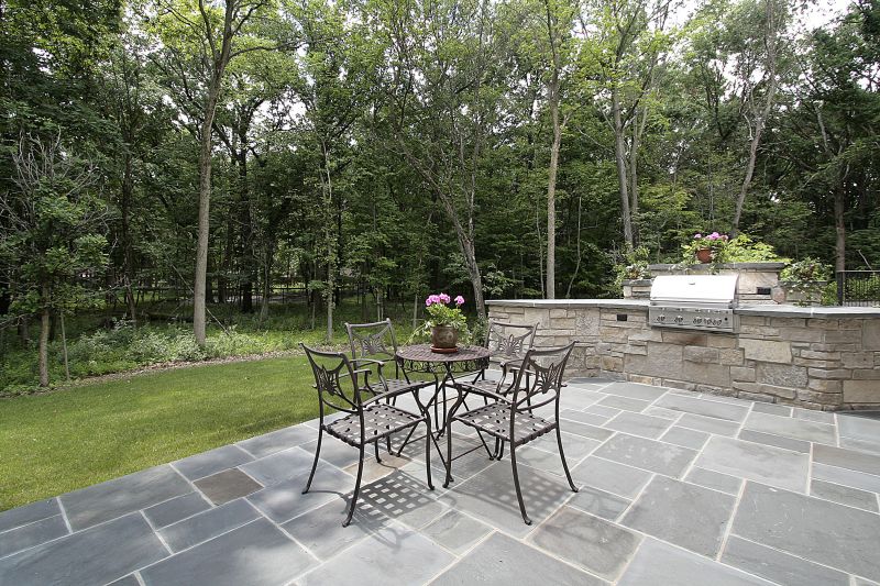 Stone Deck Installation in Fairfield County, CT
