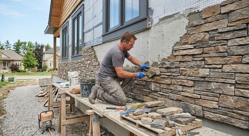 Stone Veneer Installation in Denver County, CO